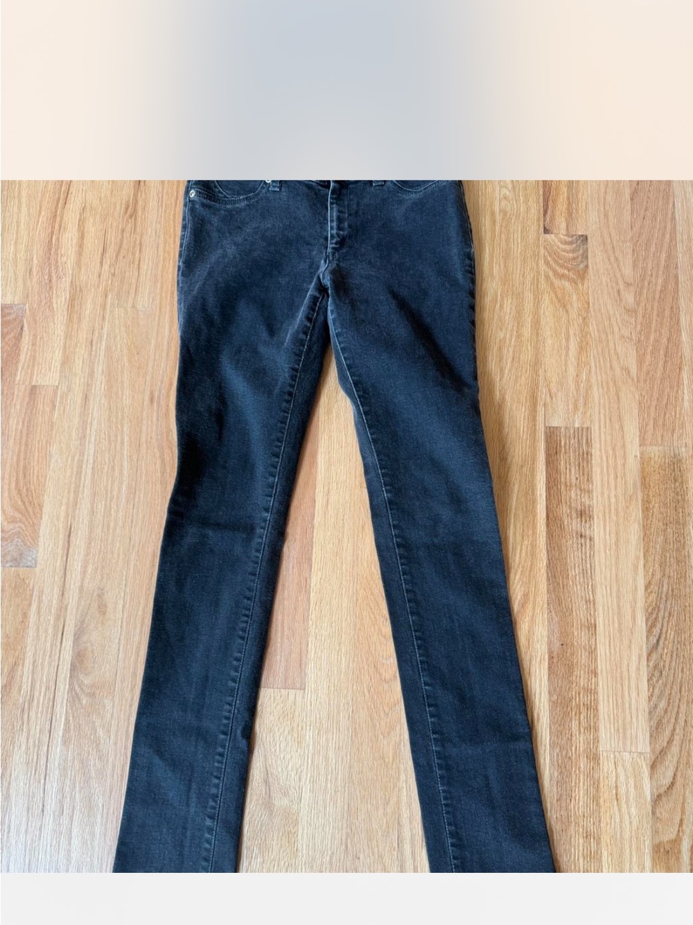 Vintage early 2000s Superfine Denim Skinny Jeans 27 Kate Moss